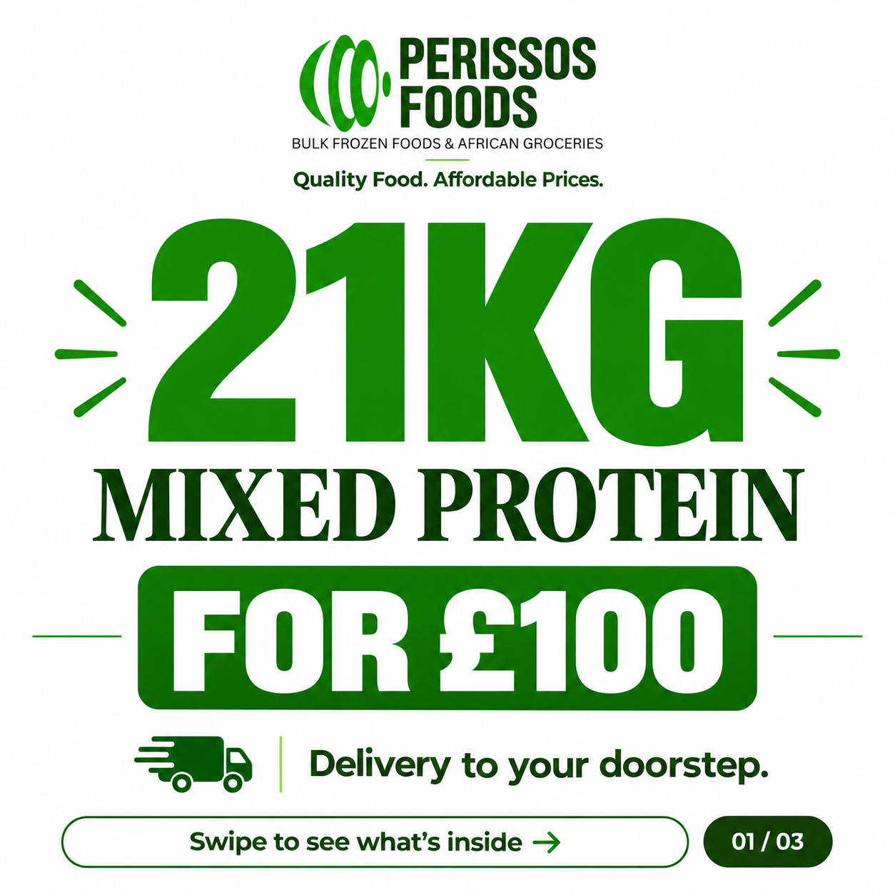 Mixed Protein Combo - 21kg
