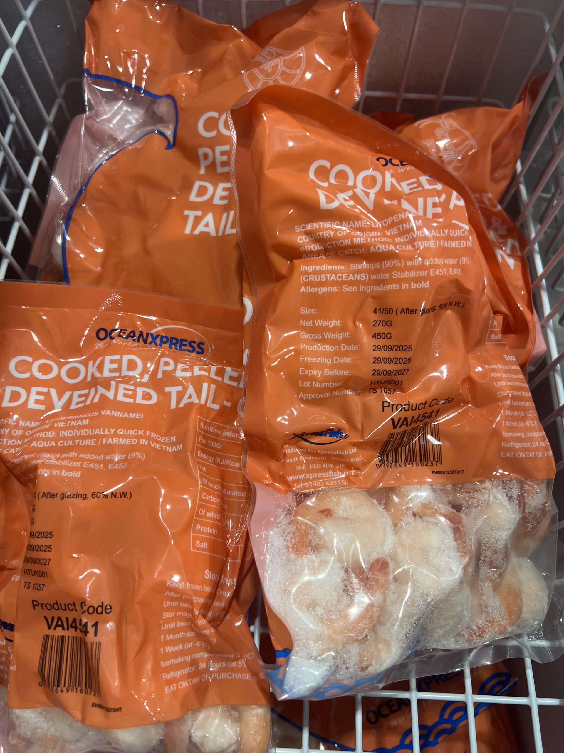 Cooked Prawn 450g